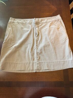 Merona Mini Skirt with Front Seam